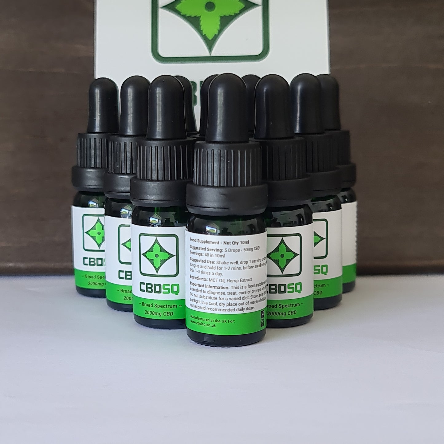 Broad Spectrum CBD oil 2000mg (10ml)