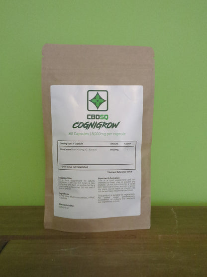 CogniGrow Lion's Mane Capsules - 60 Capsules