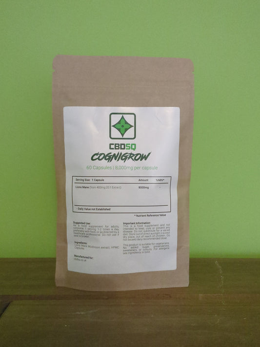CogniGrow Lion's Mane Capsules - 60 Capsules