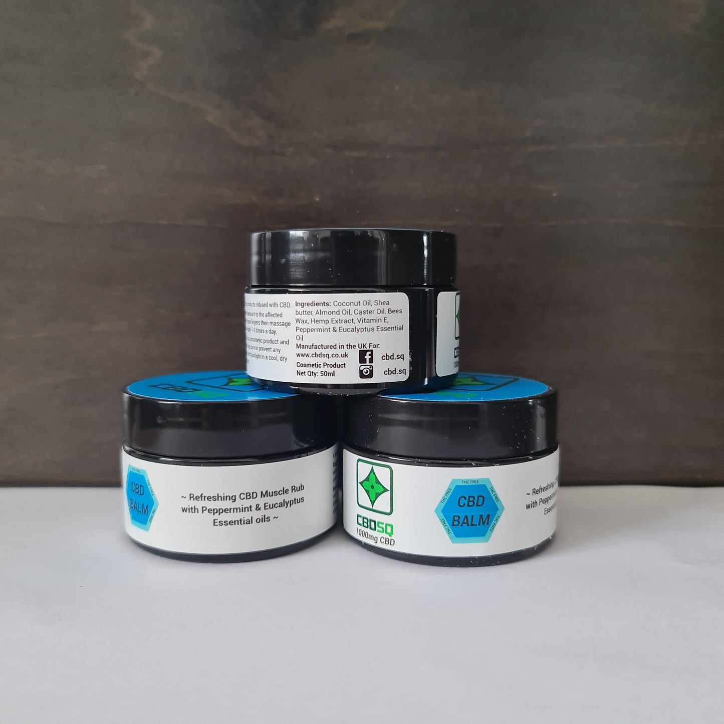 CBD Muscle balm and moisturiser 1000mg (50ml)