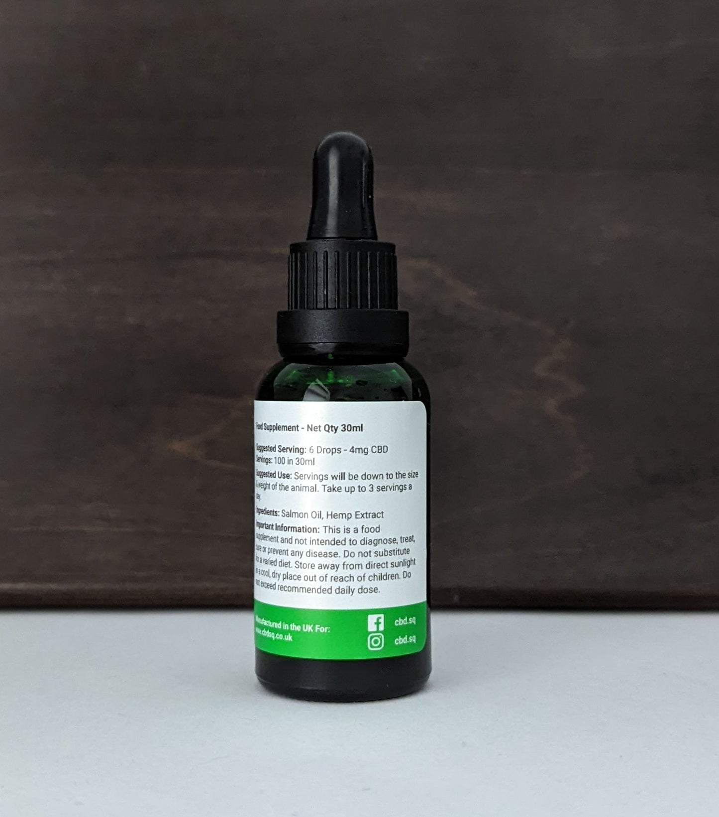 CBD pet oil - 400mg broad spectrum - 30ml - The "Lottie" collection